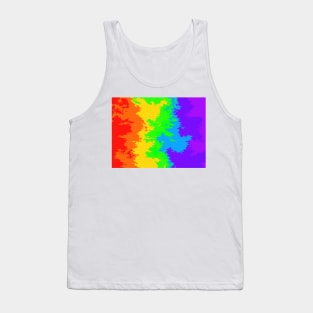 Rainbow layers Tank Top